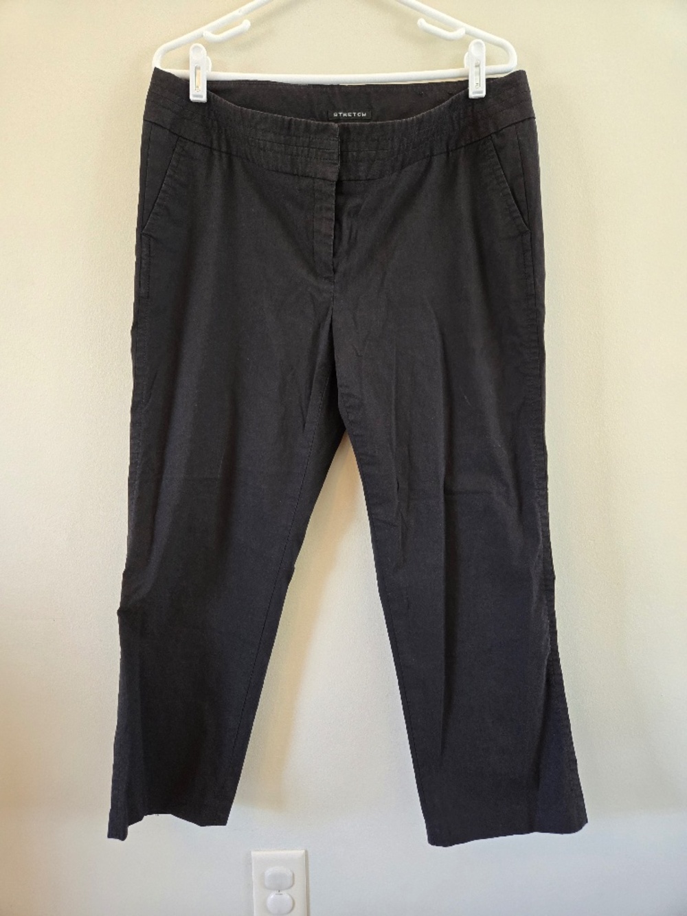 Axcess Liz Claiborne Black Stretch Ankle Dress Pants